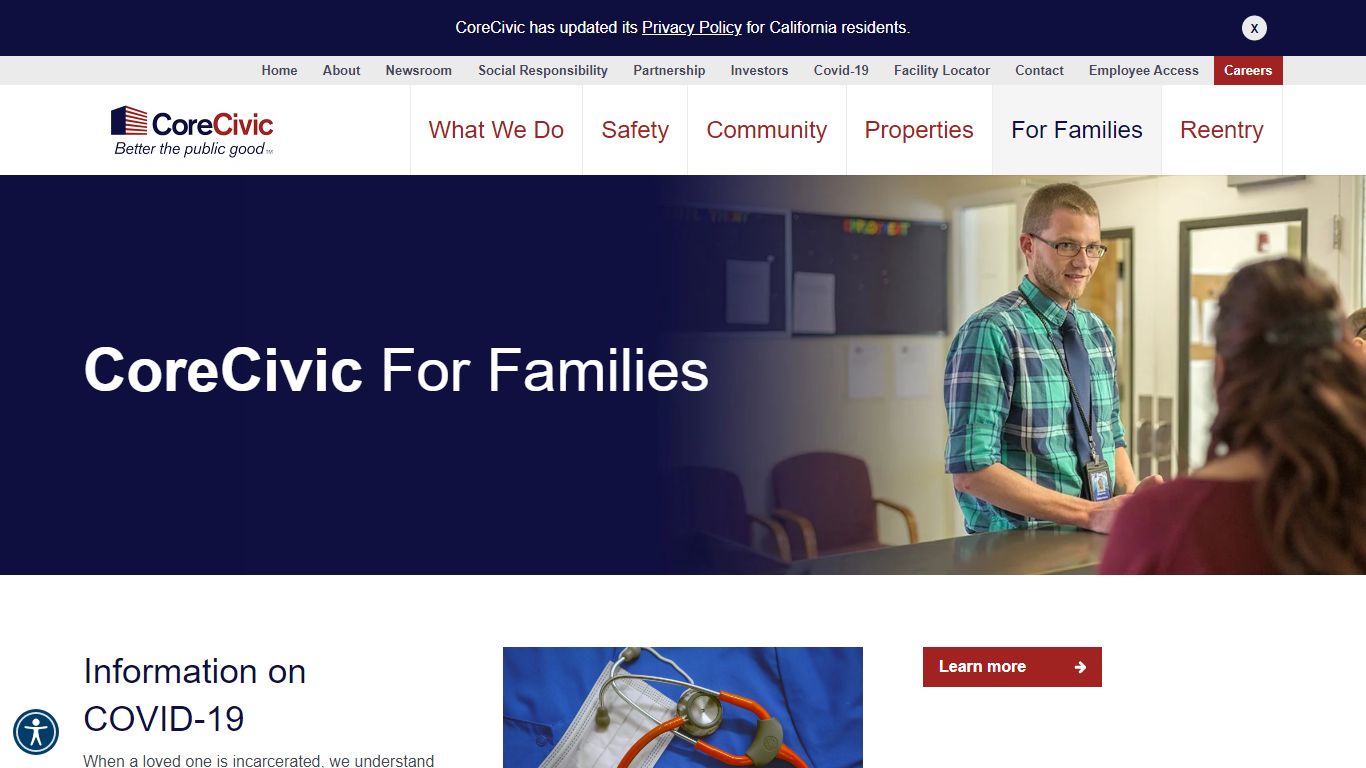 For Families - CoreCivic